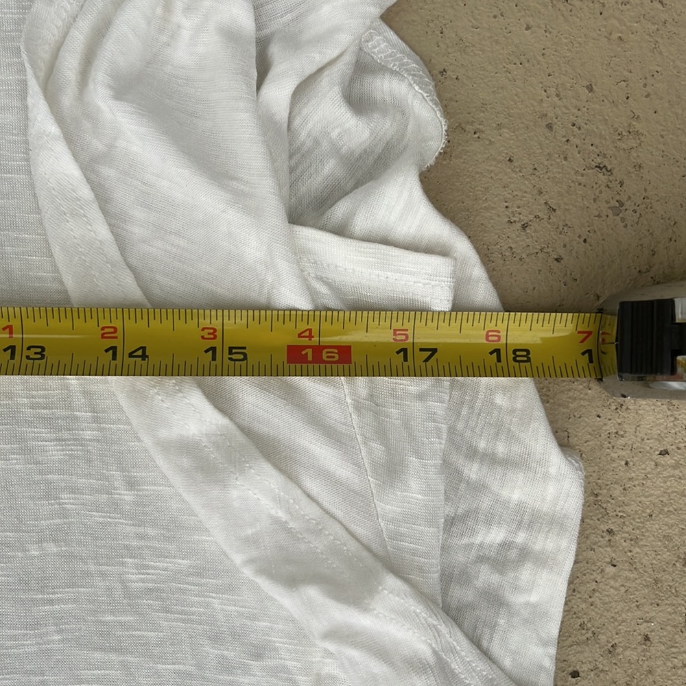EUC Lazy Sundays off white unique top - Picture 5 of 9